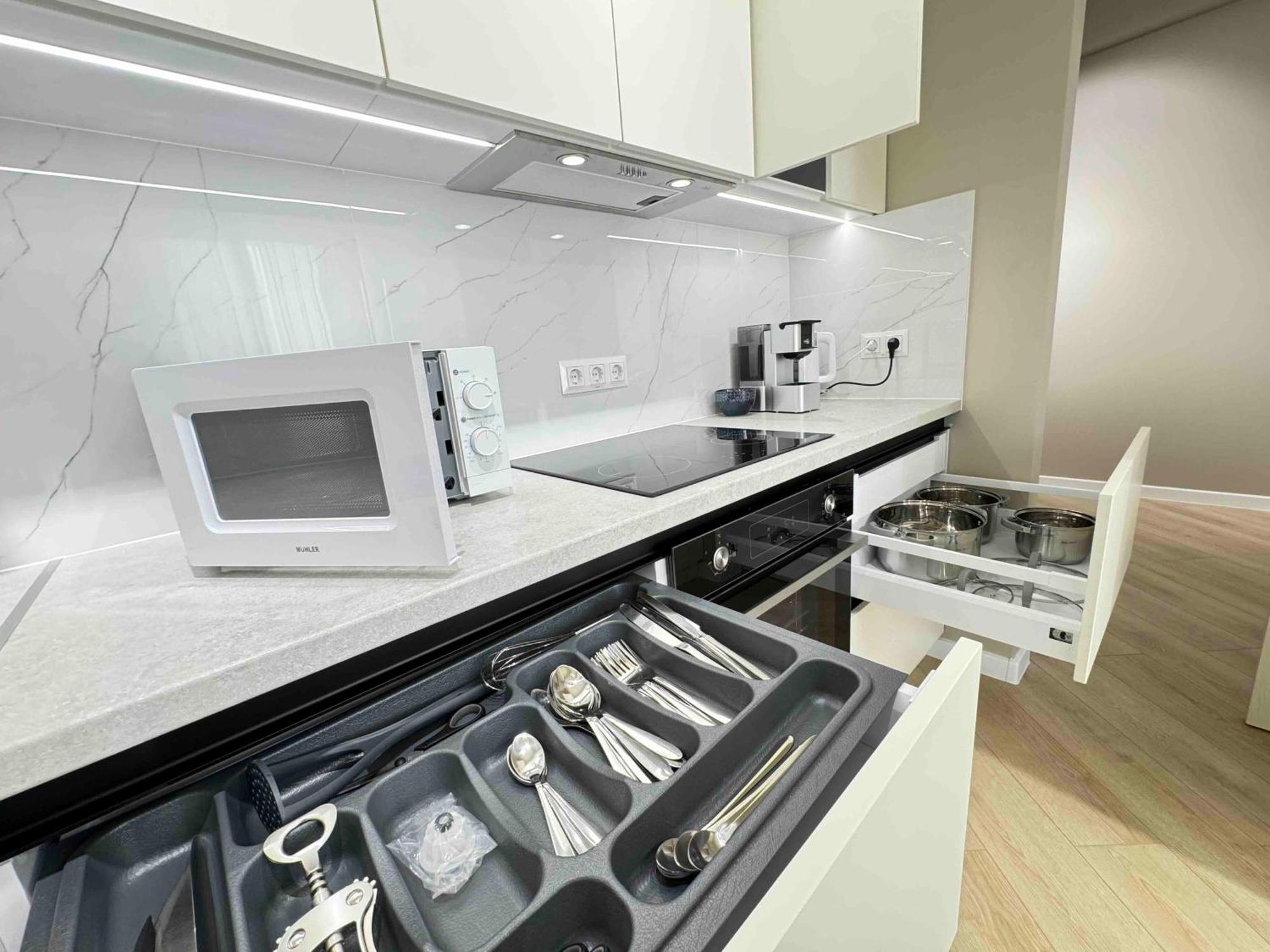 Rentnow Modern Business Apartment With 3 Bedrooms In Centre צ'יסינאו מראה חיצוני תמונה